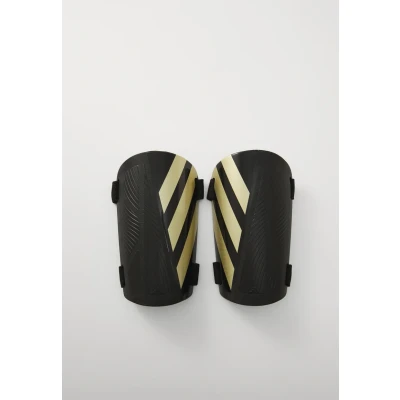Image of adidas Unisex TIRO SHINGUARD TRAINING, Black/Gold Metallic/White, M