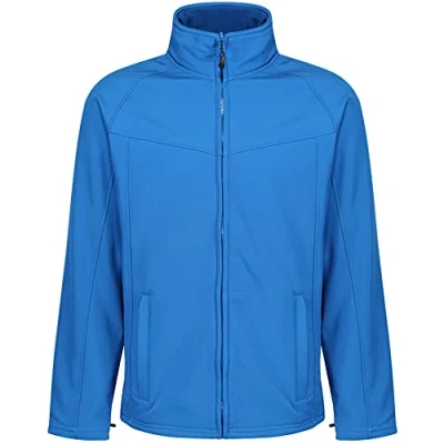 Image of Regatta Professional Men&#039;s Uproar Interactive Wind Resistant Softshell, Oxford Blue, size Medium