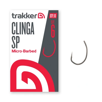 Image of Trakker Clinga SP hooks Micro Barbed Haakmaat 6 (10 pieces) Carp