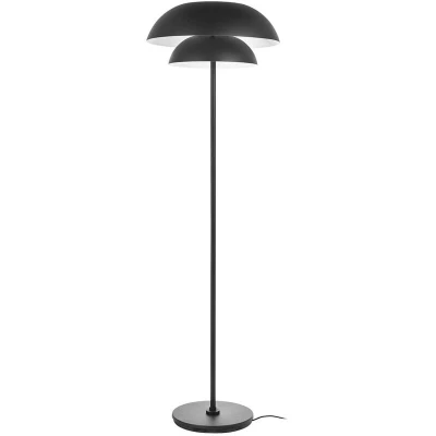 Image of Lucande Kellina floor lamp, 151 cm, black, metal, E27