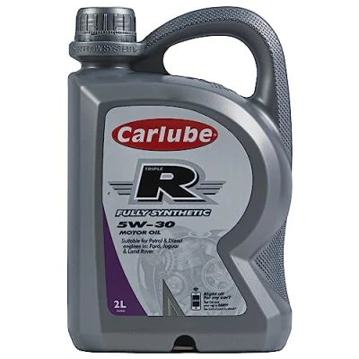 Image of Carlube Triple R 5W 30 ACEA A5/B5, API SP Ford Fully Synthetic Engine Oil 2L