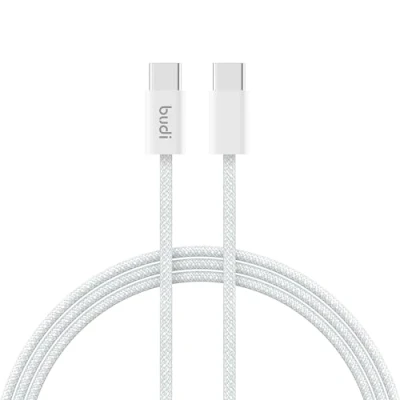 Image of BUDI Type C to fast Charging Braided Cable 1 Meter DC252TT10W