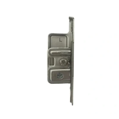 Image of Blum ZSF.1700 L METABOX Left Screw On Drawer Standard Front Fixing Bracket, Nickel by