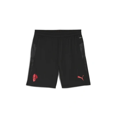 Image of Puma Sports shorts blackfor all time red, Men&#039;s, Size: XL, black/for red