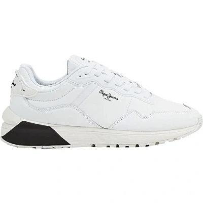 Image of Pepe Jeans Men&#039;s Nº22 22 BASS M Sneaker, 800WHITE, 8 UK