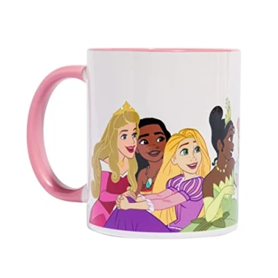 Image of Disney Princess Pink Handle Mug