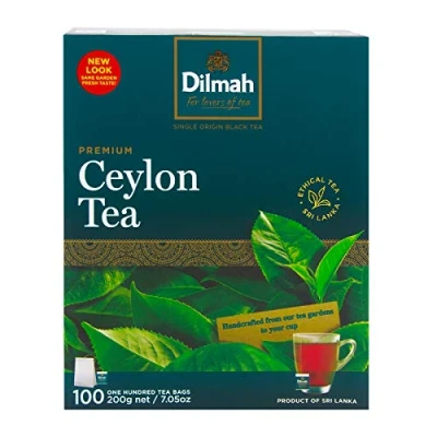 Image of Dilmah Tea, Premium Quality 100% Pure Ceylon 100 Tea Bags