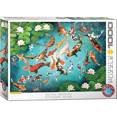 Image of Eurographics 6000 5696 Koi Fish Puzzle, Various, 48 x 68 cm