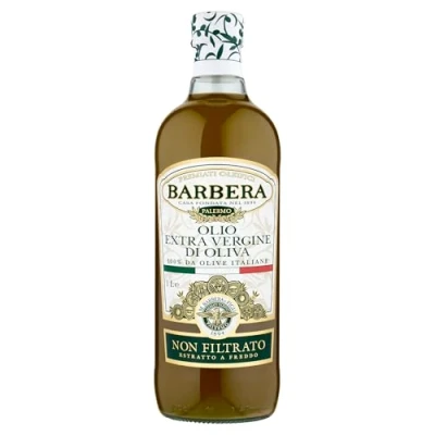 Image of barbera unfiltered extra virgin olive oil 1ltr two star great taste award winner 2011