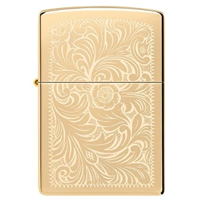 Image of Zippo Lighter, HIGH Polish Brass, One Size