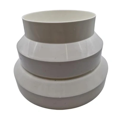 Image of SHMOX Round Ducting Reducer Duct Pipe Reduction Connector (150mm to 100mm)