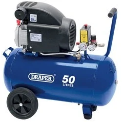 Image of Draper 24981 50L 230V 1.5Kw (2Hp) Air Compressor