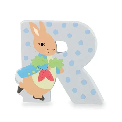 Image of Orange Tree Toys Peter Rabbit Wooden Alphabet Letter R