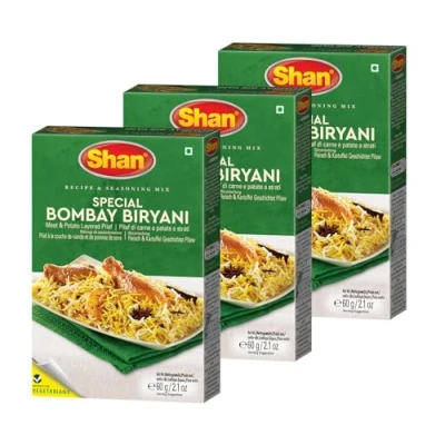Image of Shan Special Bombay Biryani Masala, 2.12 oz ℮ 60 g, 3 Pack