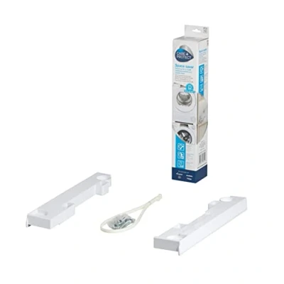 Image of CARE + PROTECT Slim Stacking Kit for Washing Machines and Dryers, Suitable with Depth 40 47 cm, ONLY Compatible Candy, Hoover, Baumatic Dryers 46cm