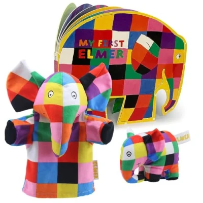 Image of Books and Puppets:My First Elmer including Finger Puppet &amp; My