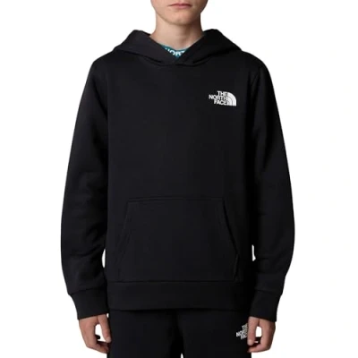 Image of The North Face TEEN Simple DOME Hoodie Unisex for kids, Size: 6y, Black