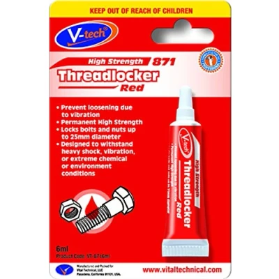 Image of VTech THREAD LOCK RED HIGH