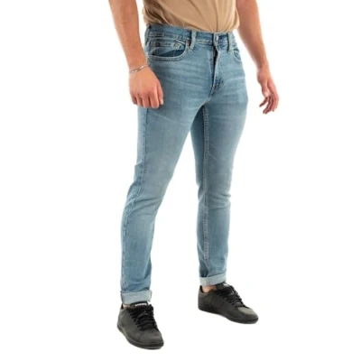 Image of Levi&#039;s Men&#039;s 512 Slim Taper Jeans, Worn to Ride Adv, 33W / 32L
