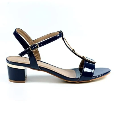 Image of Lunar Women&#039;s Blaze &#039;T&#039; Bar Sandal 7 UK Navy