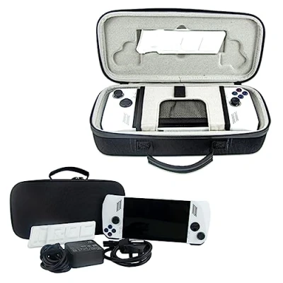 Image of Protective Case For ASUS Rog Ally Game Konsole, Fully waterproof EVA material and Comfortable Hand Strap Console Accessories With Built in Heat dissipation bracket