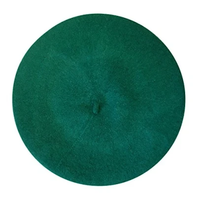 Image of Central Chic Women&#039;s Quality Aqua Green Beret Hat 100% Wool French Winter Autumn Ladies Girls Fashion Hats One Size Fits All in