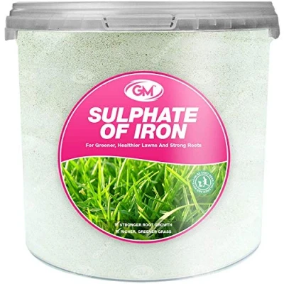 Image of GroundMaster Sulphate of Iron Fertiliser Garden Grass Feed In Tubs (10L)