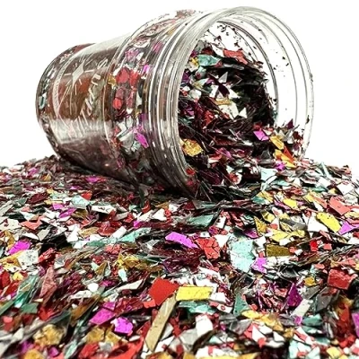 Image of Multi Coloured Confetti Jar