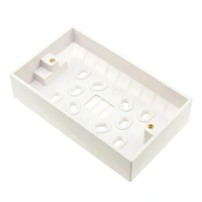 Image of Vimark 2 Gang 33mm Pattress Box V1224