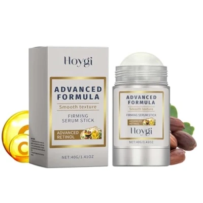 Image of Retinol Facial Firming Stick,Neck and Face Serum Care Stick, Anti Aging Moisturizer,Reduces Fine Lines,Lifting Firming,Repair Sagging Skin,Boosts Skin Elasticity,With Hyaluronic Acid