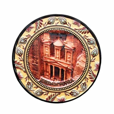Image of Jordan Petra 3D Refrigerator Magnet Resin Travel Souvenirs,Handmade Home &amp; Kitchen Decoration Fridge Collection Gift