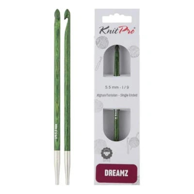 Image of KnitPro Dreamz Interchangeable Afghan/Tunisian Hook US Size I (5.5mm)