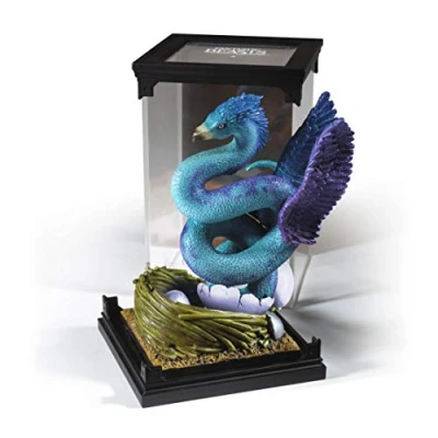 Image of The Noble Collection Magical Creatures Occamy Hand Painted Creature #5 Officially Licensed Fantastic Beasts Toys Collectable Figures For Kids &amp; Adults