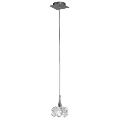 Image of Artic Ceiling Pendant 1 Light G9 Small, Polished Chrome