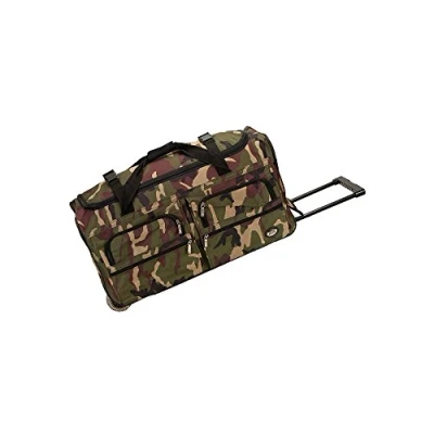 Image of Rockland Rolling Duffel Bag, Camouflage, 76.20 cm, Bag