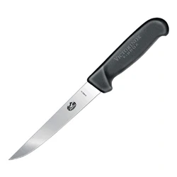Image of Victorinox Fibrox 12cm Boning Knife Straight Wide Blade (5600312)