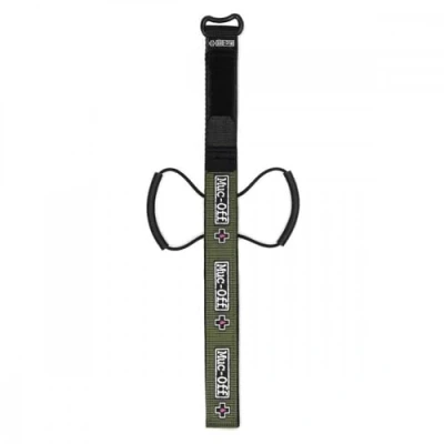 Image of Muc Off Utility Frame Strap, Green Carrier Strap for Bike Tools, Inner Tubes and Ride Essentials Lightweight Easy to Fit Storage Solution