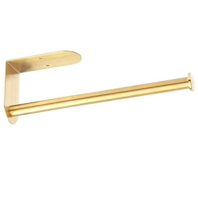 Image of Gold Kitchen Roll Holder Wall Mounted, OBODING, Paper Towel Under Cabinet, Holders Self Adhesive for Organization and Storage (Gold)