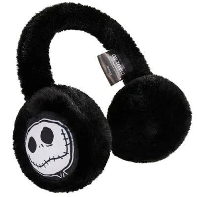 Image of Disney The Nightmare Before Christmas Girls Fluffy Earmuffs Gifts for Her