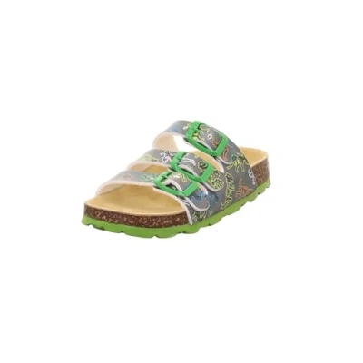 Image of Superfit Boy&#039;s Fussbettpantoffel Mule, Grey Multicoloured 2050, 6 UK