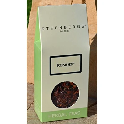 Image of Steenbergs Organic Rosehip Loose Leaf Herbal Tea 80g