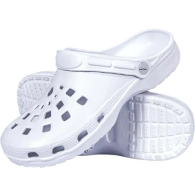 Image of Reis Bcdots_W45 Clogs, White, 45 Size