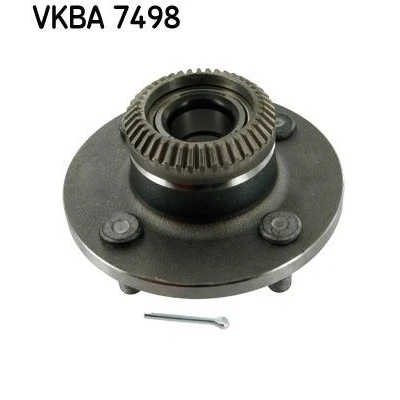 Image of 432006F600 Wheel bearing kit SKF VKBA 7498 with ABS sensor ring NISSAN: MICRA 2
