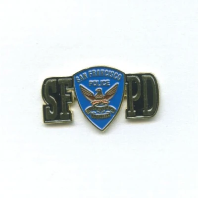 Image of hegibaer 0372 SFPD San Francisco Police Department USA Pin Badge