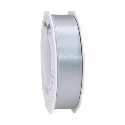 Image of C.E. Pattberg SATIN sterling silver gift ribbon, 27 yards for Wrapping Gifts, 1 inch width, Ribbon Decorating &amp; Crafting, Decorative every occasion