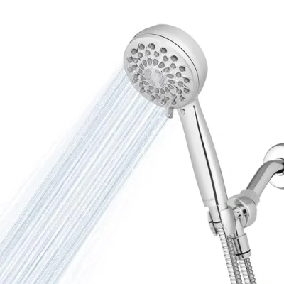 Image of Waterpik High Pressure Hand Held Shower Head with Hose, PowerPulse Massage 7 Mode, Chrome XPB 763ME