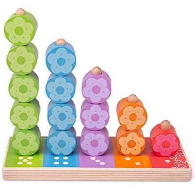 Image of Bigjigs Toys First Flower Stacker