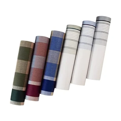 Image of ETEX Men&#039;s Elegant Luxury Handkerchiefs (Pack of 6 in gift box) M37 201A
