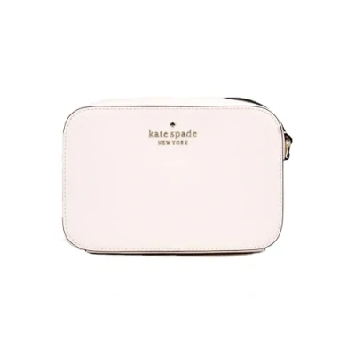 Image of Kate Spade Staci Mini Light Rose Saffiano Leather Camera Bag Crossbody Women&#039;s Handbag, Pink, One Size