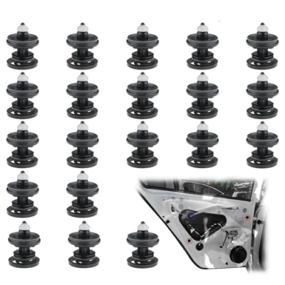 Image of 20 Pcs Car Interior Door Card Trim Clips Set, Panel Clips, Mounting for Golf 5, 6, 7, A4, A5, A6, Ideal Repair